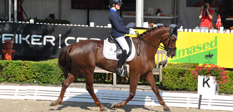 I giovani talenti del dressage azzurro spiccano nella World Youth Ranking FEI