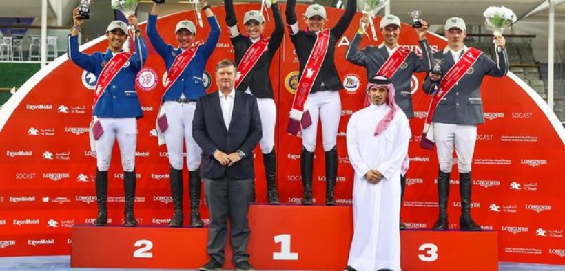 Le Cannes Stars vincono la 1^ tappa Global Champions League a Doha