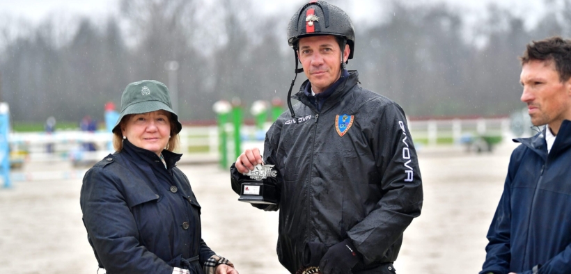 Massimo Grossato sigla la 145 inaugurale di Gorla Minore (CSI2*)