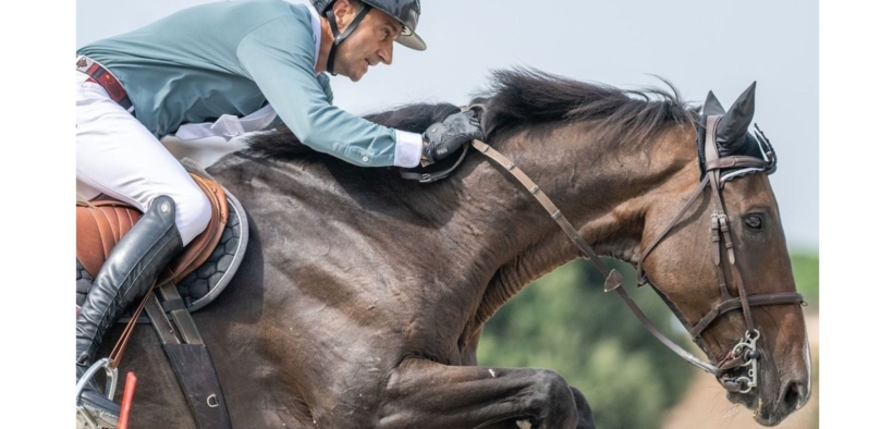 Piergiorgio Bucci sul podio della 155 di Wellington (CSI4*)