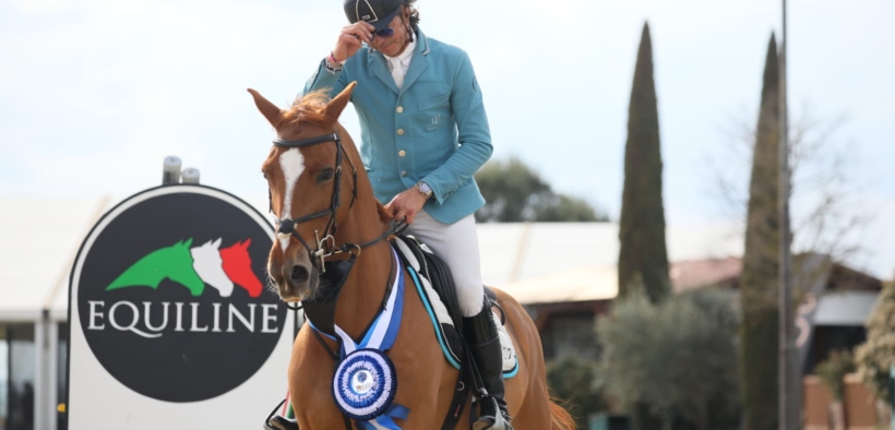 Toscana Tour: la prima 145 LR la vince Chiaudani con un podio interamente azzurro (CSI2*)