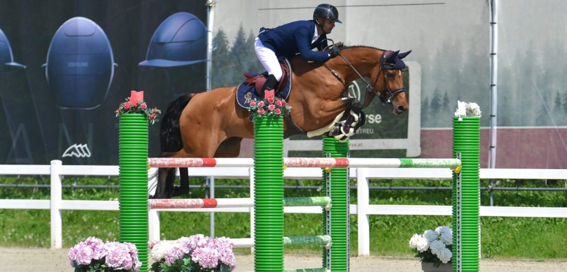 Emanuele Camilli sfiora il podio nella 150 LR di Gorla Minore (CSI4*)