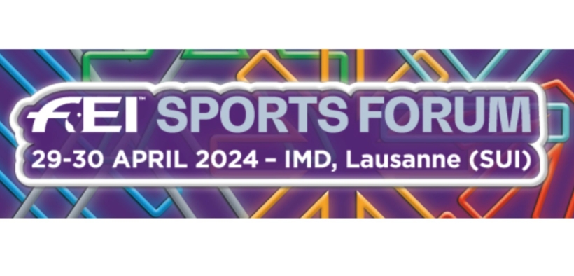 FEI Sport Forum 2024: agenda fitta per l’IJRC