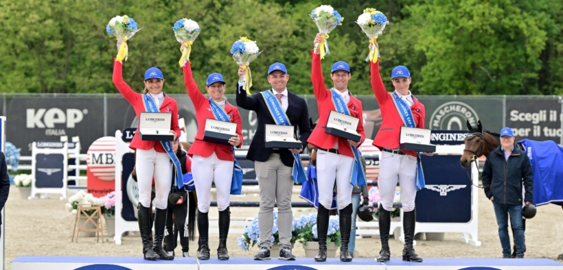 Italia quarta nella Longines EEF Nations Cup di Gorla Minore, la vittoria alla Svizzera