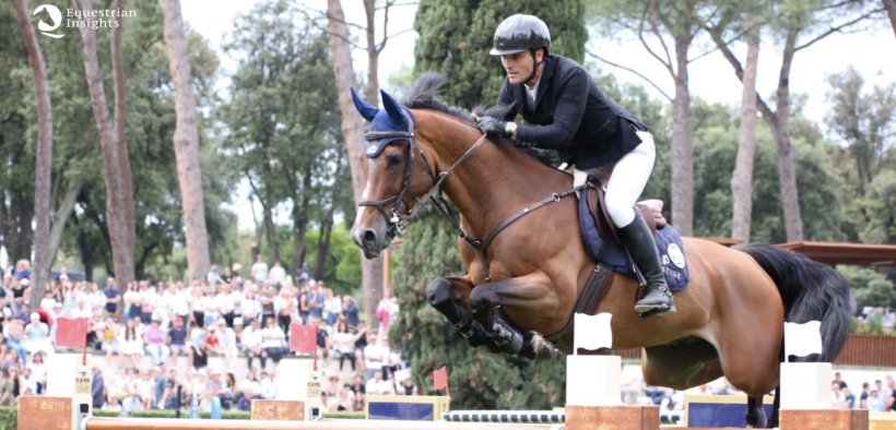 CSIO5* Roma: Giacomo Bassi conquista il 3° posto nel Piccolo GP Loro Piana