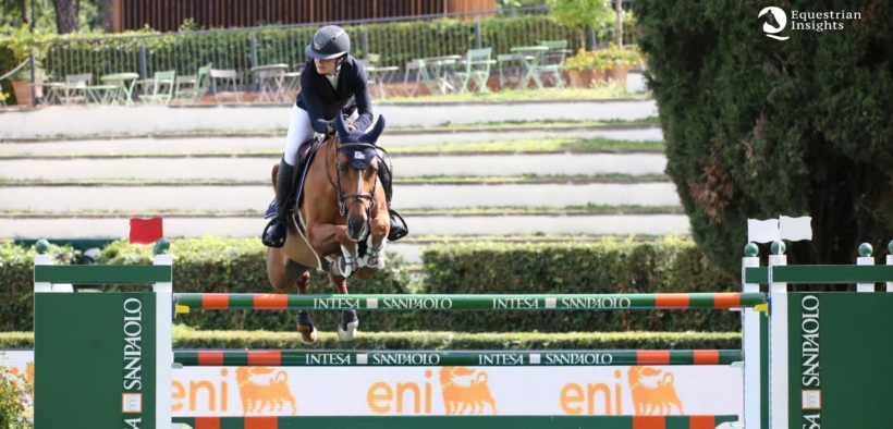 CSIO5* Roma: La vittoria della 145 Kep Italia va a Zoe Conter. Gaudiano 4°