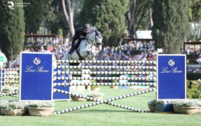 CSIO5* Roma: trionfo di Gaudiano nella Sei Barriere Loro Piana a 1.95 mt