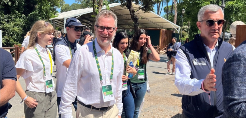 Fabio Fazio a Piazza di Siena, che tempo fa sull'Ovale?