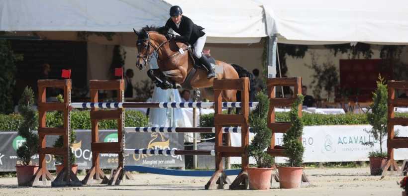 Giacomo Bassi sfiora la vittoria nella 150 LR di Montefalco (CSI4*)