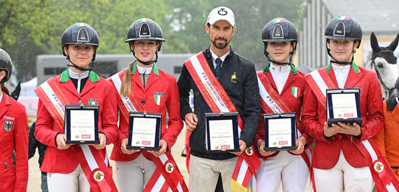 Giovani azzurri grandi protagonisti nello CSIO Youth di Linz