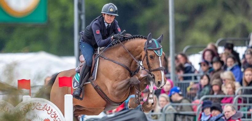 Giulia Martinengo Marquet conquista la Piazza d’Onore nella 155 LR di Windsor (CSI5*)