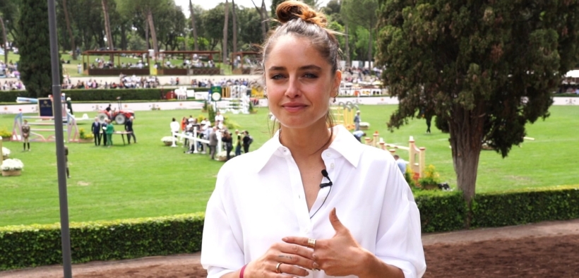 Piazza di Siena: Matilde Gioli e l'amore per i cavalli
