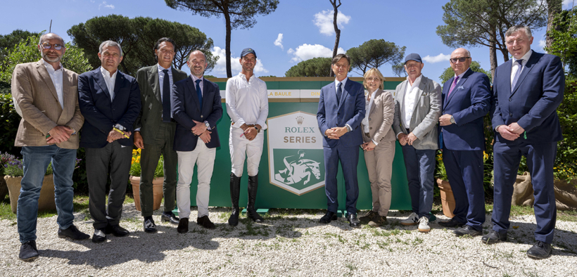 Presentata a Roma la nuova Rolex Series, lo CSIO5* di Roma è la prima tappa