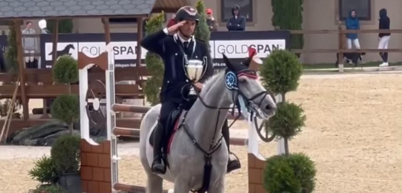 Roberto Previtali si aggiudica la 145 LR di Thessaloniki (CSI2*)