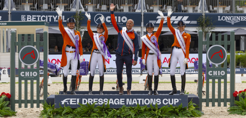 FEI Dressage Nations Cup™: Olanda vincente in casa a Rotterdam