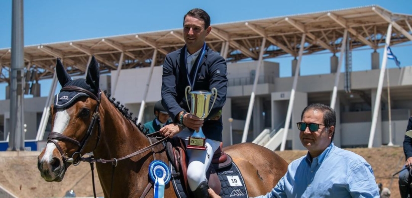 Filippo Bassan trionfa nella 145 di Atene; Messersì terzo (CSIO3*-W)