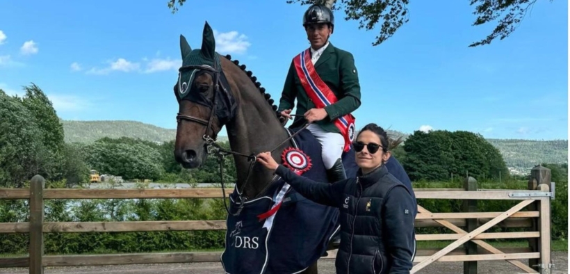 Francesco Turturiello firma la 145 inaugurale di Drammen (CSIO3*)