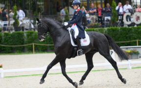 La selezione britannica per il Dressage di Parigi 2024
