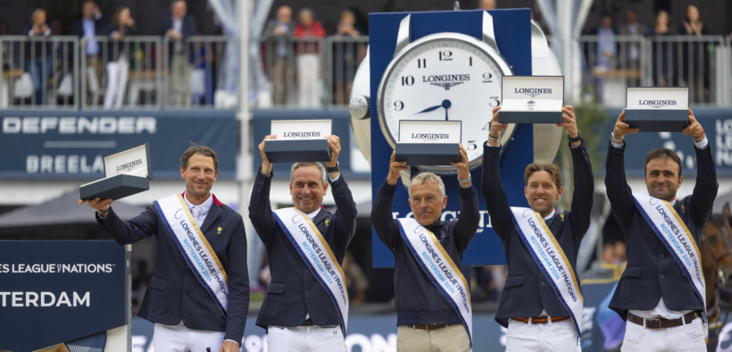 Longines League of Nations™: alla Francia la vittoria nell'ultima tappa a Rotterdam