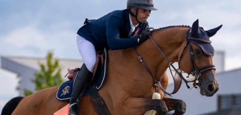 Podio sfiorato per Emanuele Camilli nel Grand Prix di Praga (CSIO3*-W) 1