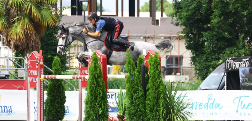 Roberto Previtali si impone nella 145 LR di Abano Terme, sul podio anche Brotto e Santoni (CSI2*)