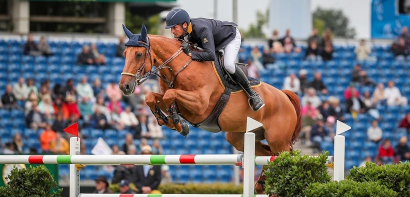 Lorenzo De Luca in Piazza d’Onore della 160 LR al CHIO di Aachen