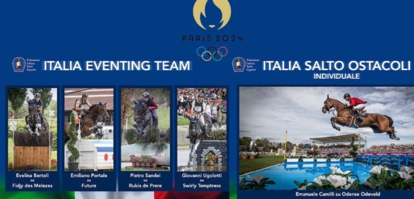 Olimpiadi Parigi 2024: gli azzurri degli sport equestri e i calendari