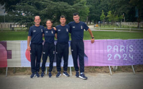 Paris 2024: l'Italia Team del Completo è giunta a Versailles