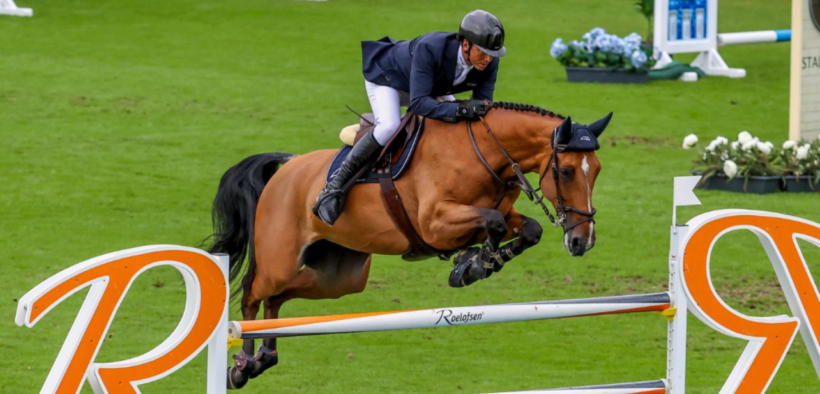 Francesco Turturiello in Piazza d'Onore nella 145 di Valkenswaard (CSI5*) 1