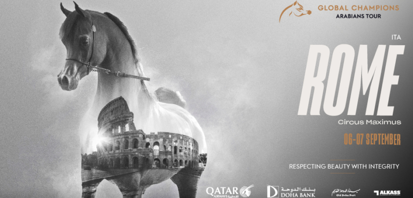 E' confermato lo svolgimento al Circo Massimo del Global Champions Arabians Tour