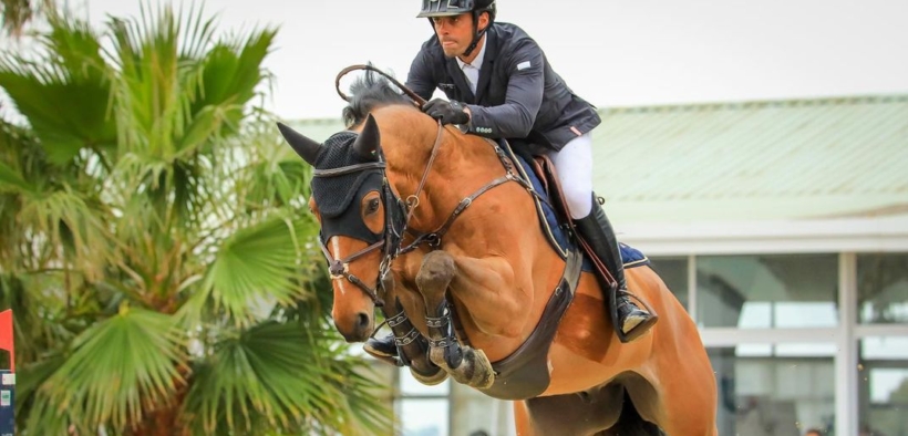 Emanuele Camilli 4° nella 150 LR di Opglabbeek, Grossato in Top 5 (CSI3*)