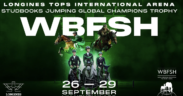 Il WBFSH Studbooks Jumping Global Champions Trophy inizia oggi a Valkenswaard