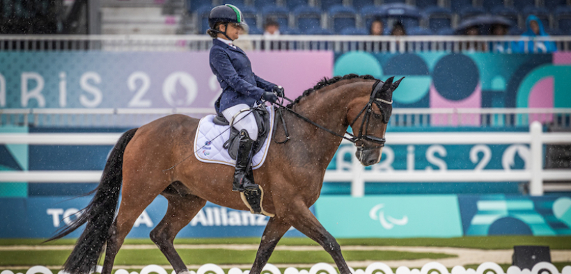 Paralimpiadi Parigi 2024: Salvadè 4° nel Paradressage individuale, qualificata al Freestyle