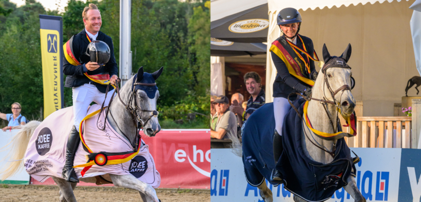 Record raro: Chacoon Blue è il padre di due campioni di salto al Campionato tedesco