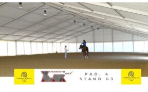 AmarantoIdea a Fieracavalli Verona per presentare la nuova formula di noleggio coperture per maneggi 1