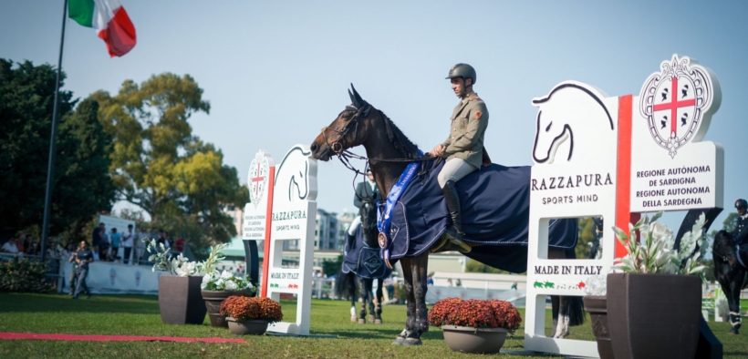 Bis di Franchi al Sardegna Gran Tour: suo anche il Grand Prix del CSI4* di Cagliari