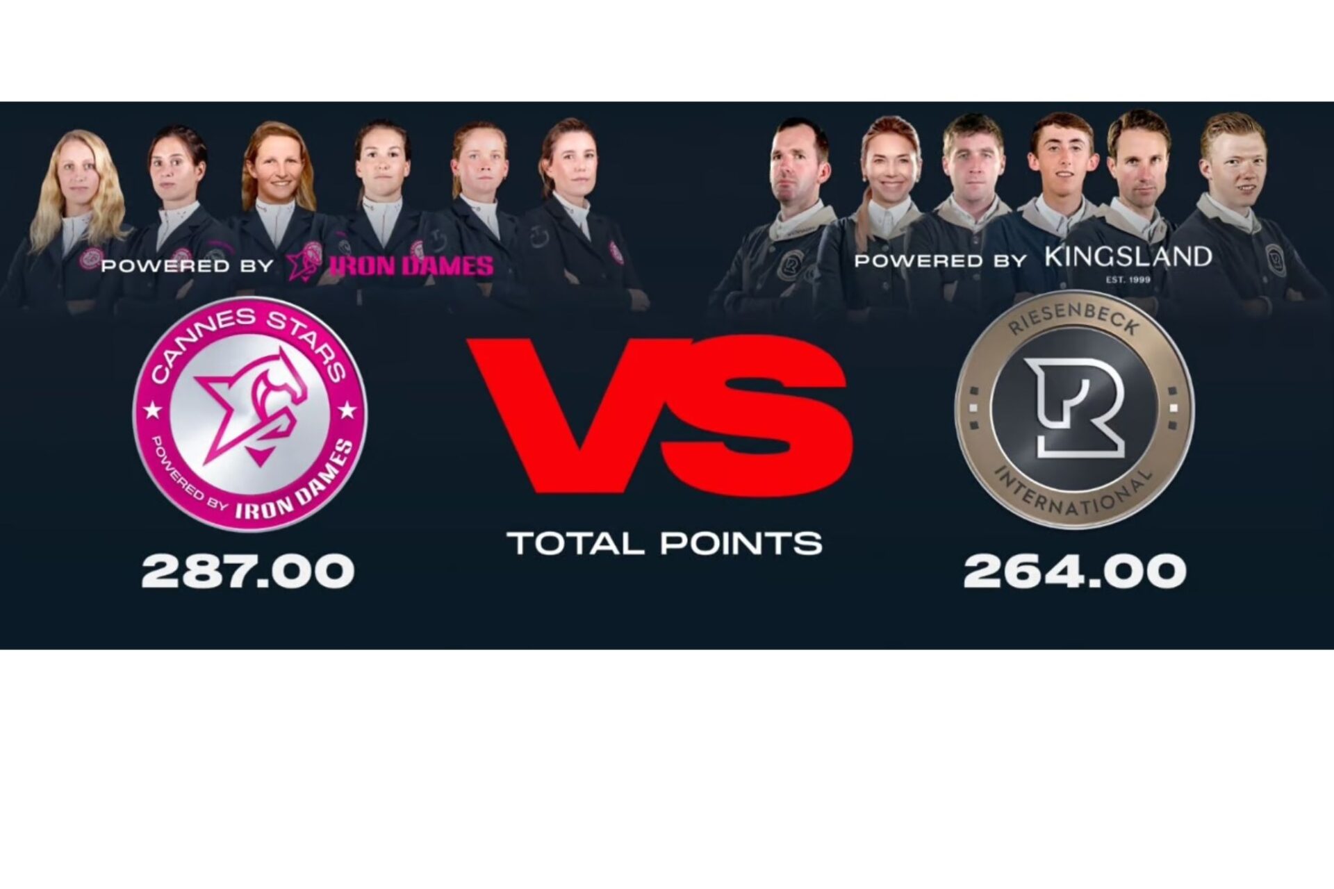 Cannes Stars vs Riesenbeck International – chi vincerà la GCL 2024?