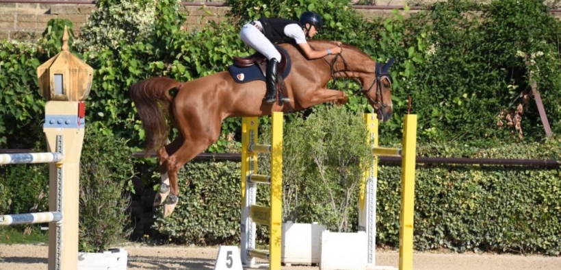 Filippo Garzilli terzo nella 145 a fasi di Gorla Minore (CSI2*)