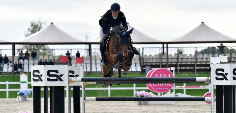 Mickael Schlicklin firma il GP di Gorla Minore; Di Carlo miglior azzurro al 3° posto (CSI2*)