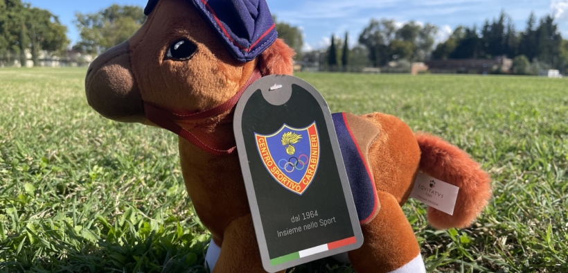 Posillipo: la mascotte per i 60 anni del Centro Sportivo Carabinieri