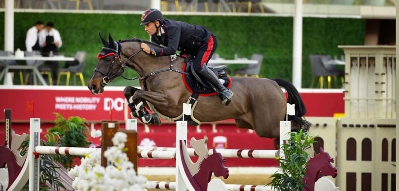 Roberto Previtali terzo nella 145 a tempo del CSI3* di Valencia