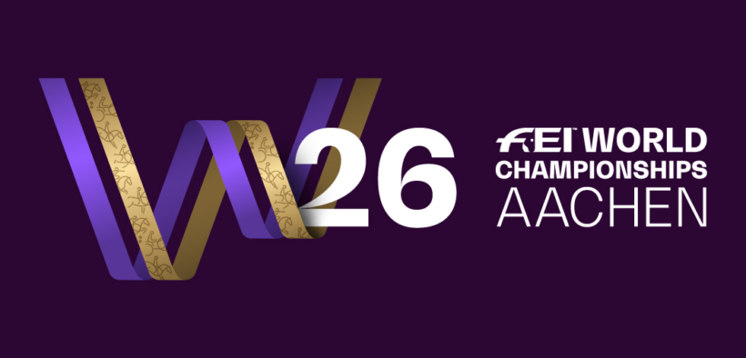 Svelato il logo ufficiale dei Campionati del mondo FEI di Aachen 2026