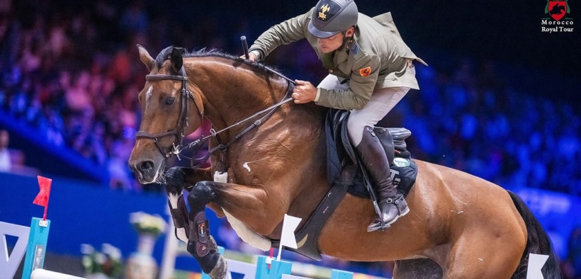 Terzo posto per Nico Lupino nella 150 LR di Al Jadida (CSI4*-W)