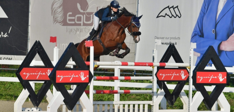 Arielle Baldini 2^ nella 145 di Gorla Minore (CSI2*) 1