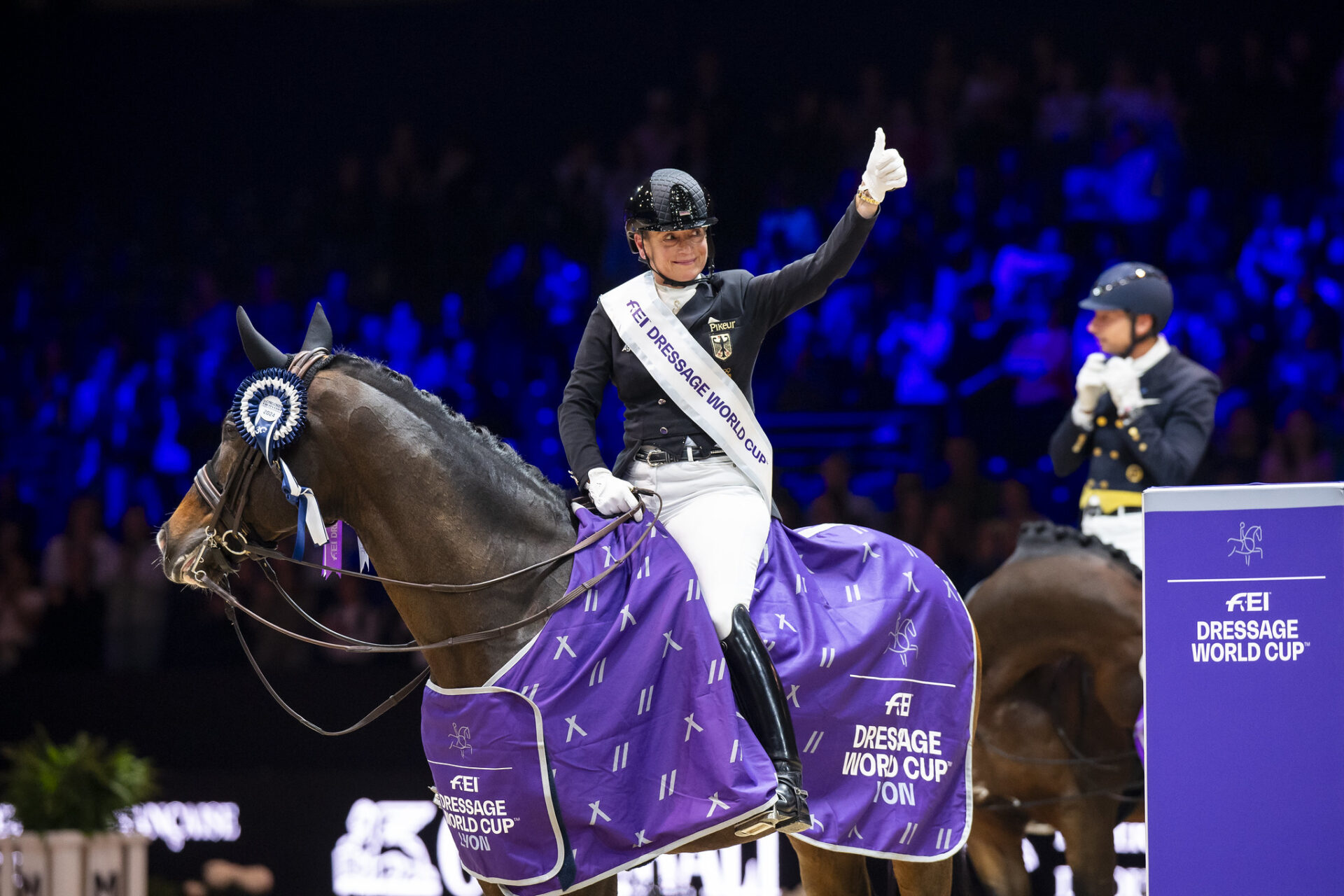 Dressage: Isabell Werth trionfa nella World Cup™ di Lione