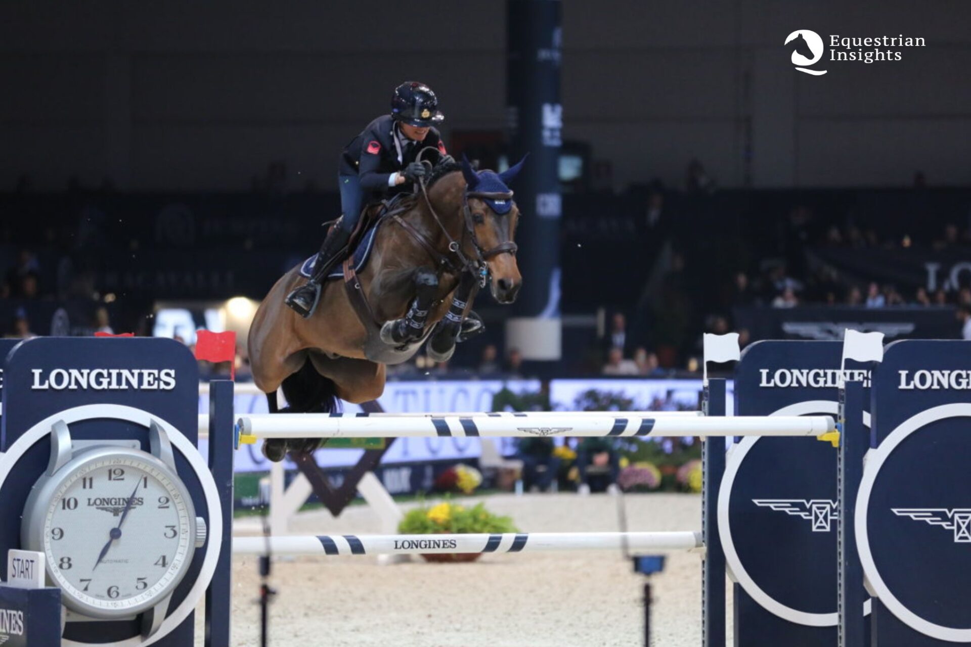 Giulia Martinengo al top della 155 Selleria Equipe (CSI5*-W)