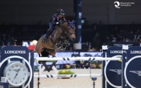 Giulia Martinengo al top della 155 Selleria Equipe (CSI5*-W)