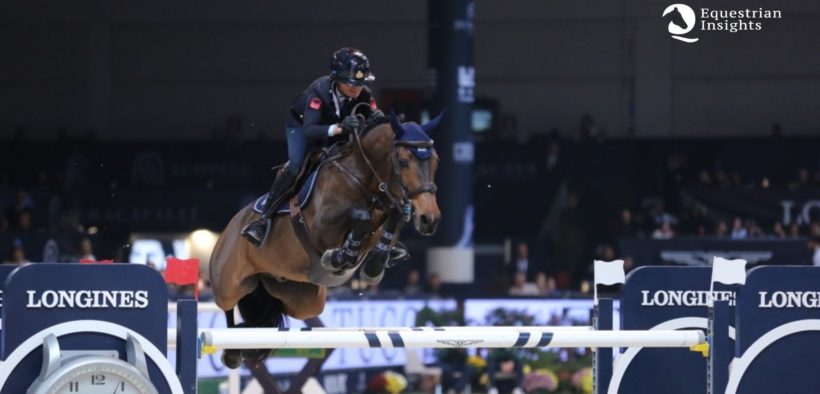 Giulia Martinengo al top della 155 Selleria Equipe (CSI5*-W)