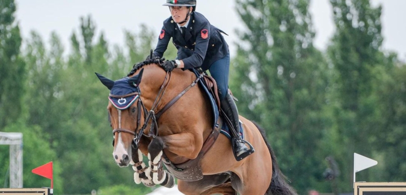 Giulia Martinengo in Piazza d’Onore nella 145 di Stuttgart (CSI5*-W)