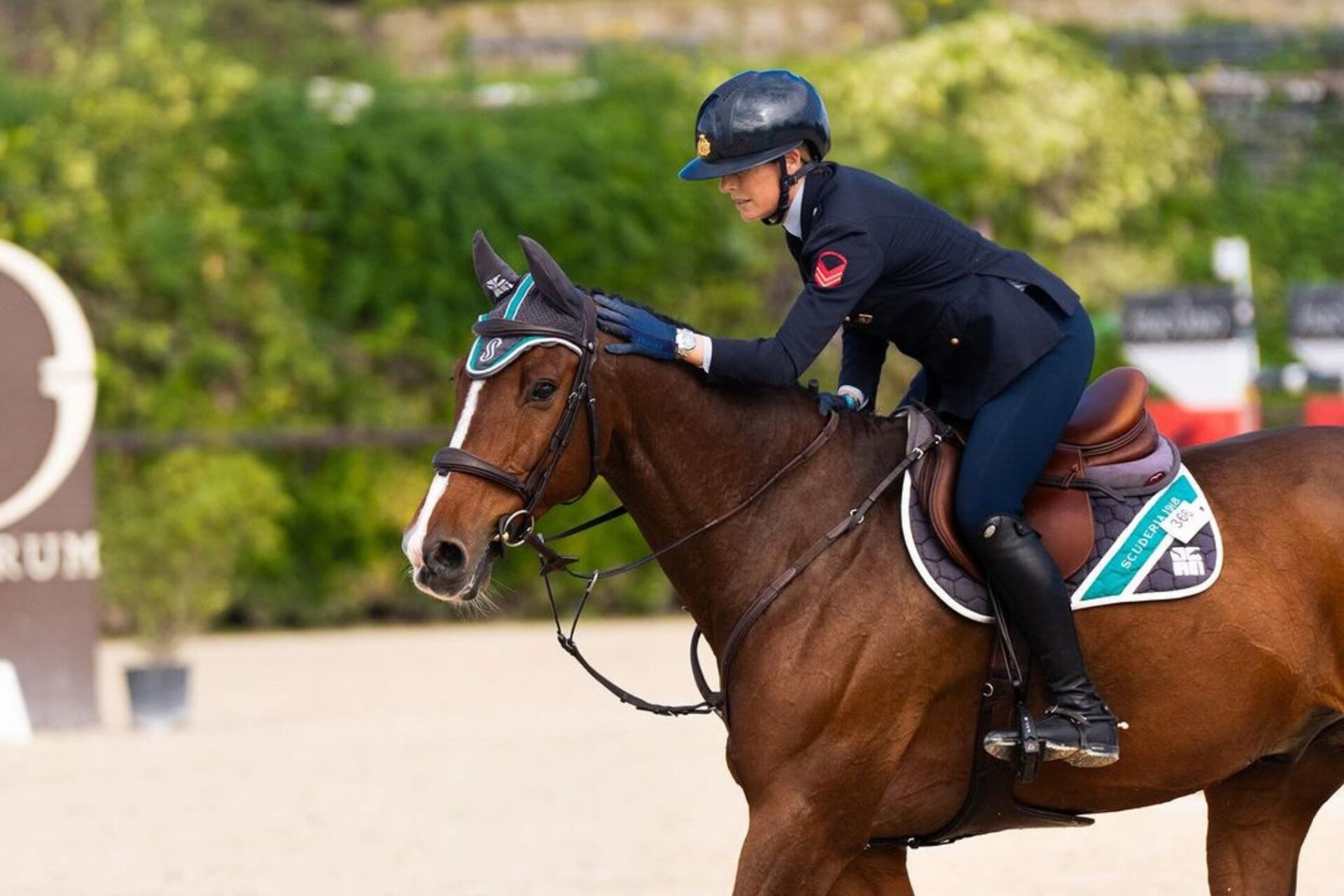Giulia Martinengo sfiora il podio nella 150 LR del CSI5*-W di Stuttgart